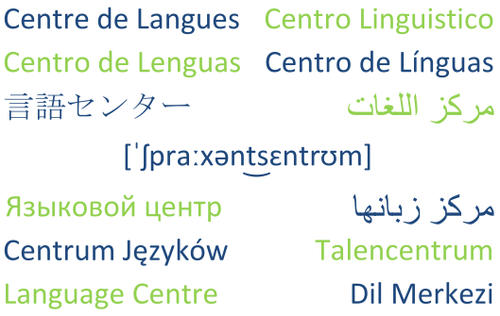 Logo ZE Sprachenzentrum Jubiläum (variiert)