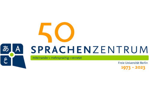 Logo 50 Jahre Sprachenzentrum (verkleinert)