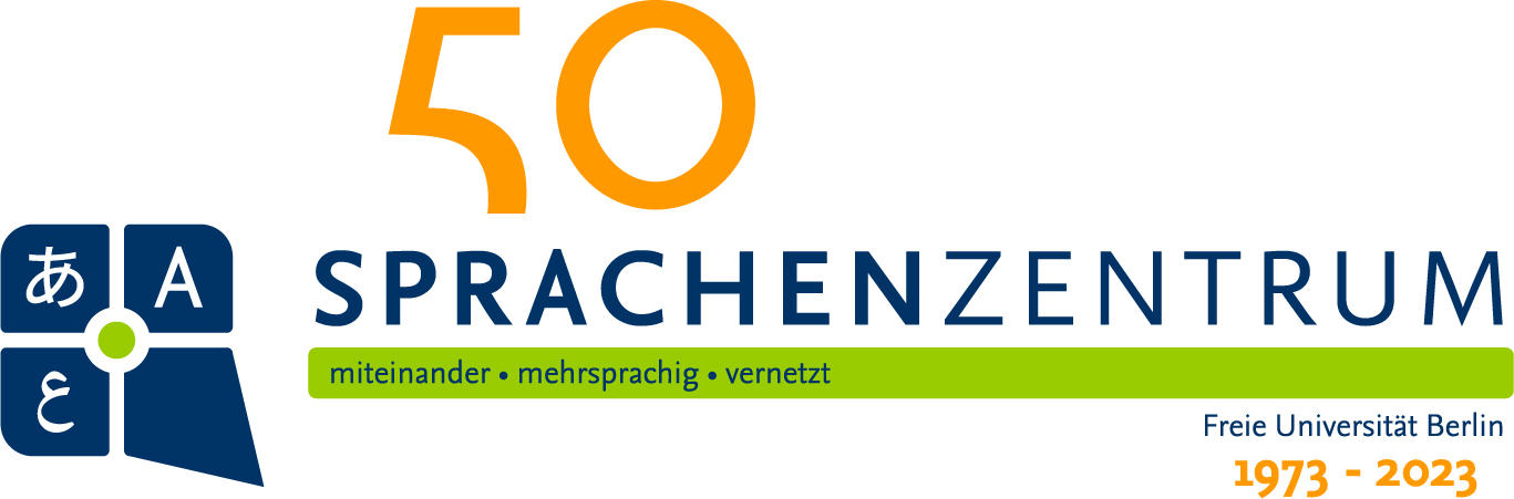 Logo Sprachenzentrum 50-jähriges Bestehen